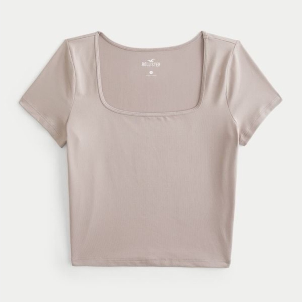 Light Pink Hollister Baby Tee